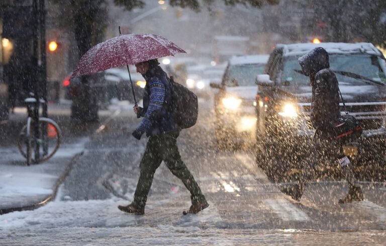 New York City Gets its First Snowfall Of The Season